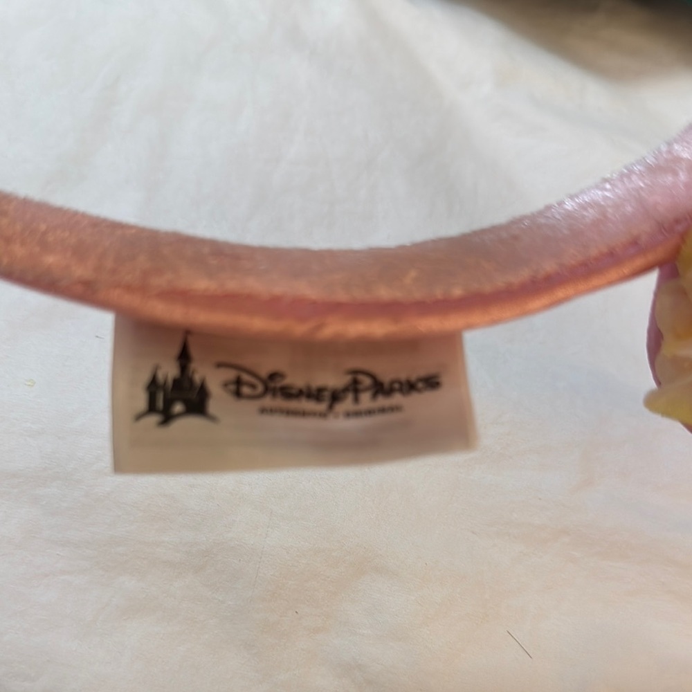 Disney Pink and Orange Seasonal Headband Ears - Picture 2 of 6